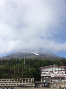 世界遺産になったばかりの富士山へ